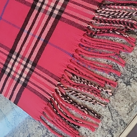 Burberry Cashmere Long Vintage Scarve Nova Check - Picture 7 of 16